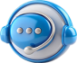 3d-call-center-icon-with-bubble-talk-white-background